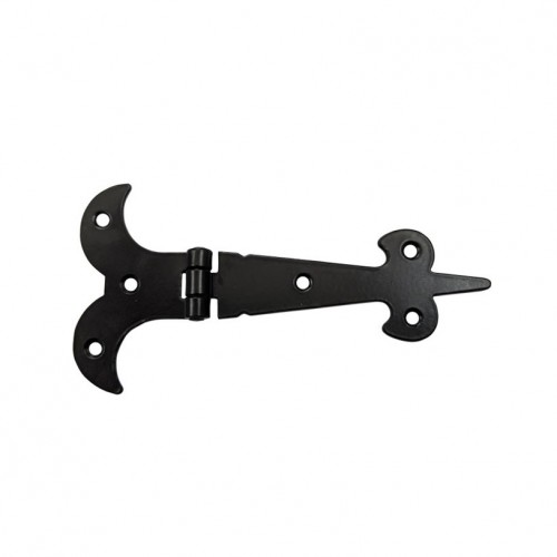 "Asaph" Black Antique Iron Cabinet T-Hinge